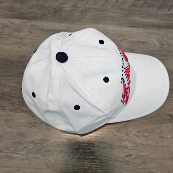 Vintage Gonzaga Bulldogs Snapback Hat Cap White Spellout Zags Embroidered TOW - Picture 8 of 10